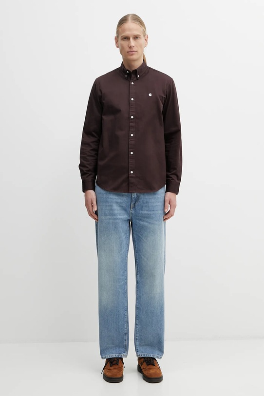 Carhartt WIP jeansy Aaron Pant niebieski I035879.01UR