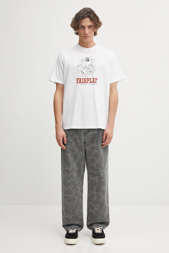 Carhartt WIP jeans Duck Landon Pant I033755.2I30H grigio