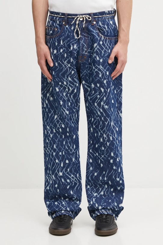 Τζιν παντελόνι Aries Laser Chain Mail Batten μπλε AR3232304