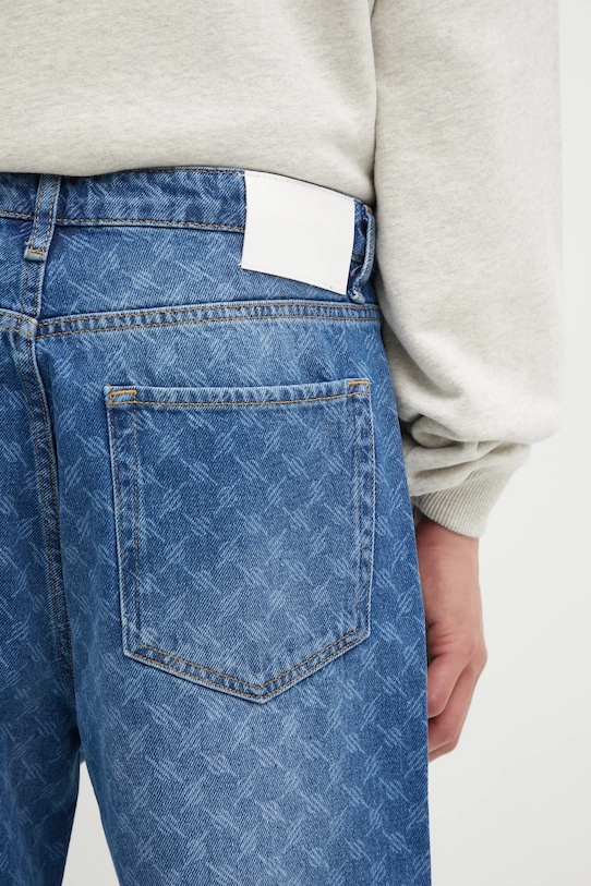 Daily Paper jeansy bawełniane Amba Monogram niebieski 2411167