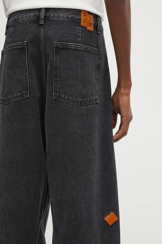 Ader Error jeansy DENIM czarny BN42FYJE0104BK