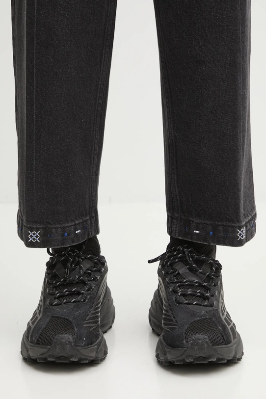 Ader Error jeansy DENIM szary BO01FWJE0112GR