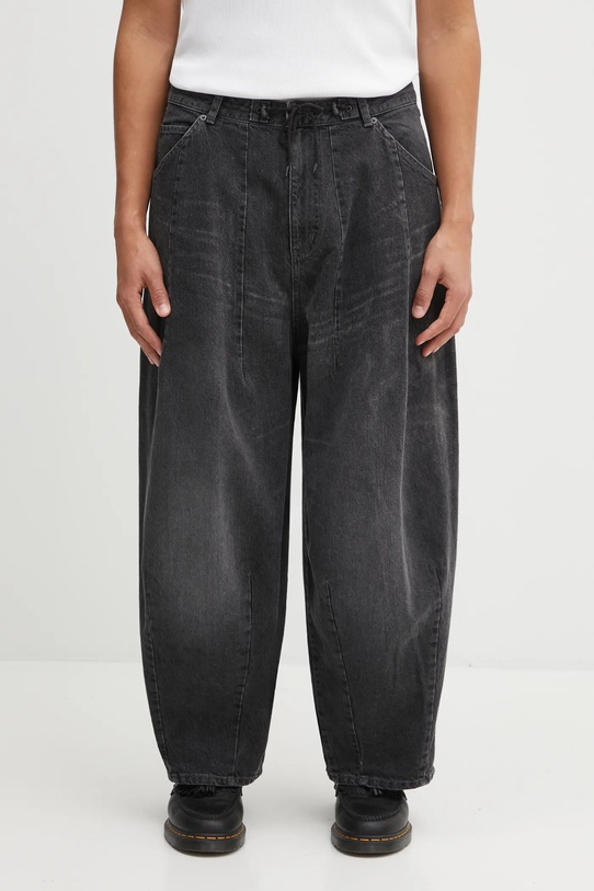 Needles jeansy H.D. Jean czarny RW235