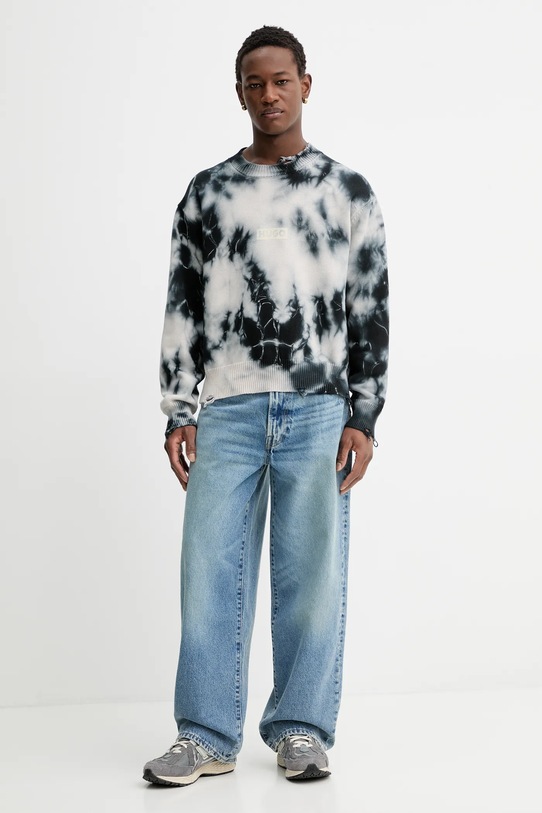 Abercrombie & Fitch jeansy KI131.5215.278 niebieski AW25