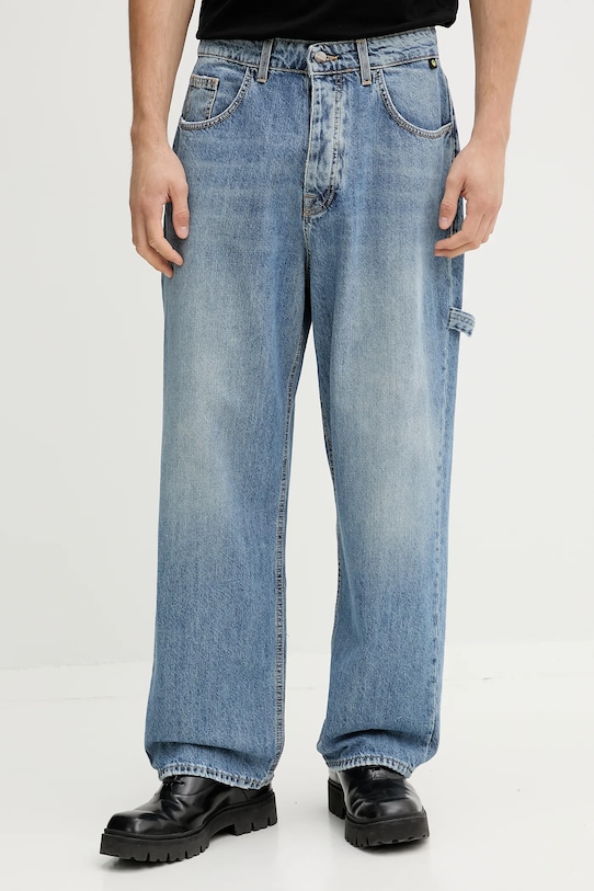 Barrow jeans F5BWUADP021 albastru AW25