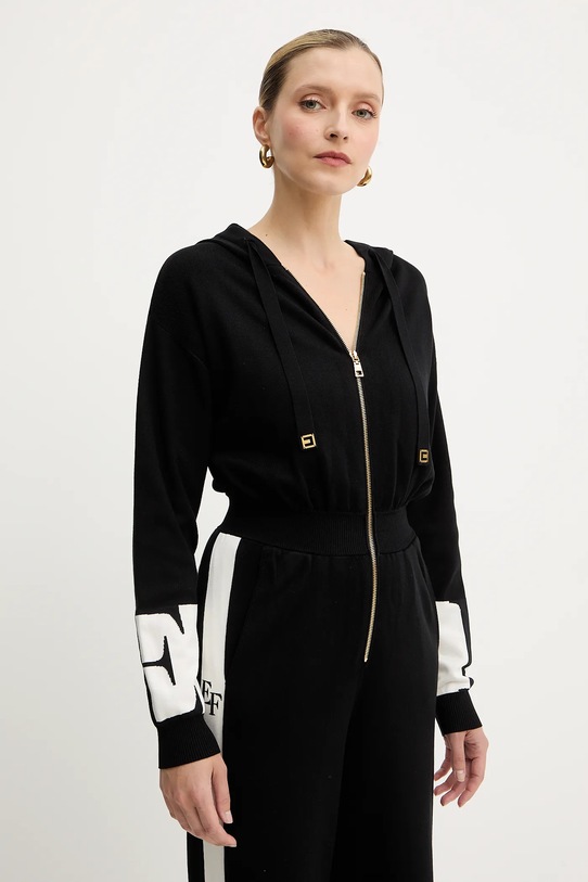 Elisabetta Franchi kombinezon czarny KT61S56E2