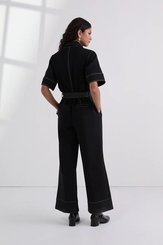 Karl Lagerfeld kezeslábas A3W13047 fekete AW25