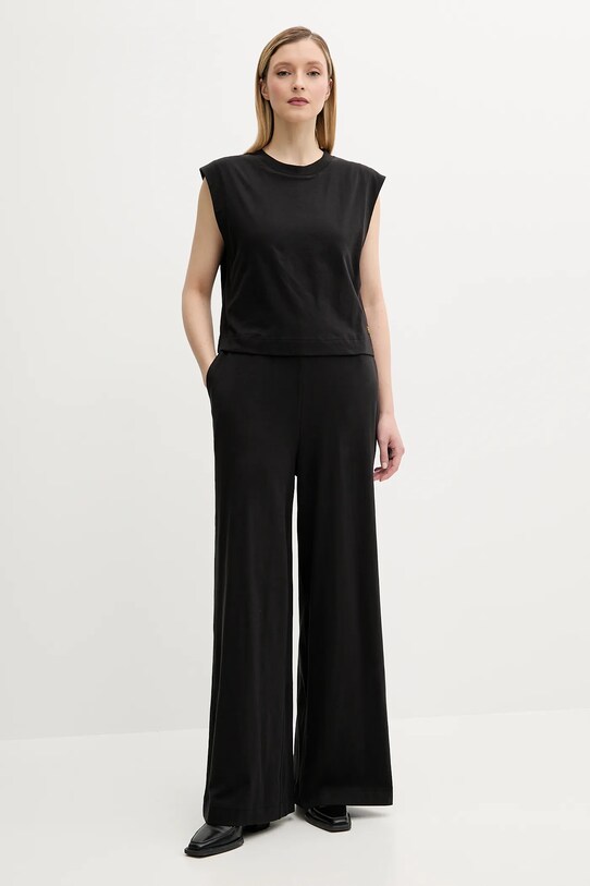 G-Star kombinezon bawełniany bawełna czarny D26101.B771