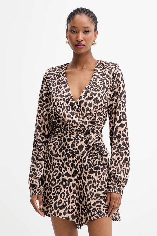 Guess kombinezon MALORIE casual beżowy W5YD09.WHCM0