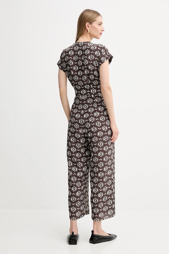 Odzież Weekend Max Mara kombinezon jedwabny ARIZONA 2525246021600 brązowy
