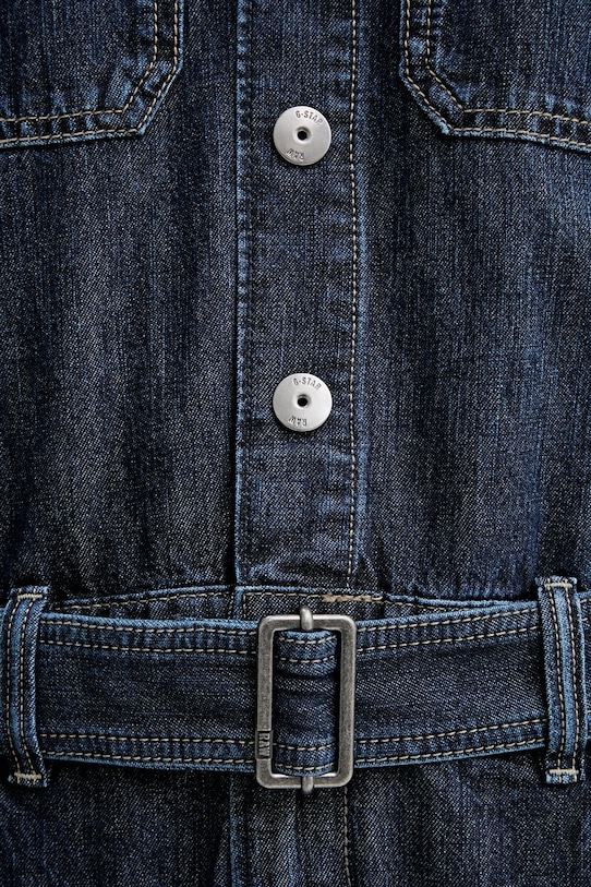 G-Star kombinezon jeansowy 0 D26877.E090 granatowy