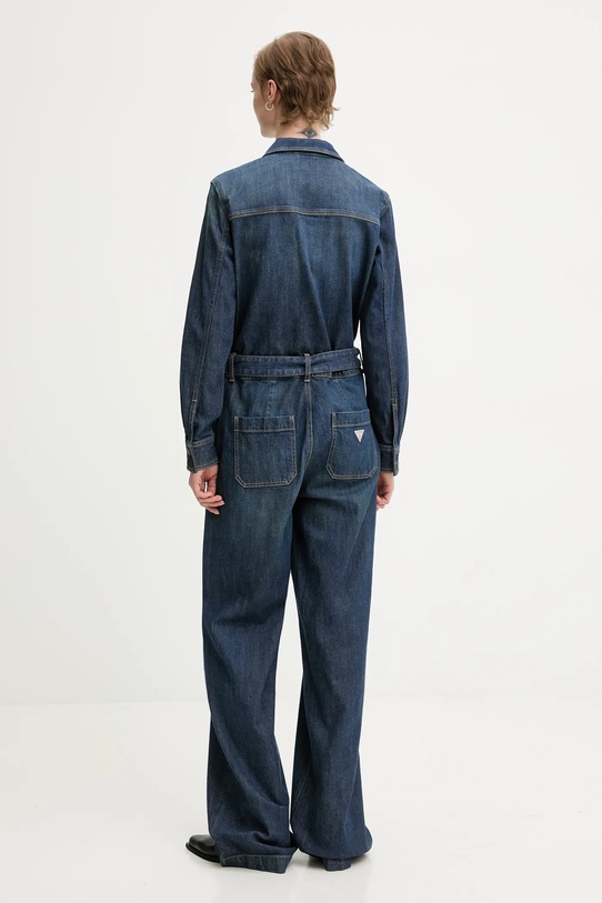 Kombinezon iz jeansa Guess Jeans W5BD97.D0026 modra AW25