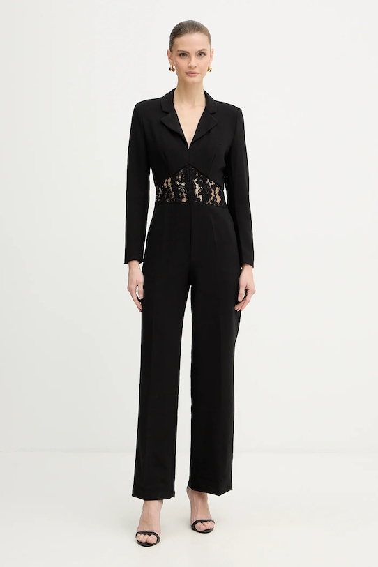 Morgan kombinezon tkanina czarny PCORSE