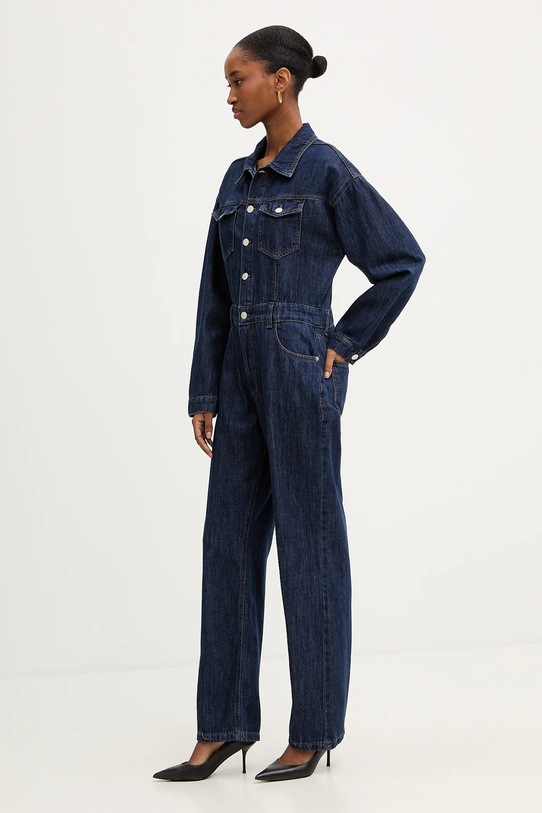 Haveone kombinezon jeansowy YGZ.P006 niebieski AW25