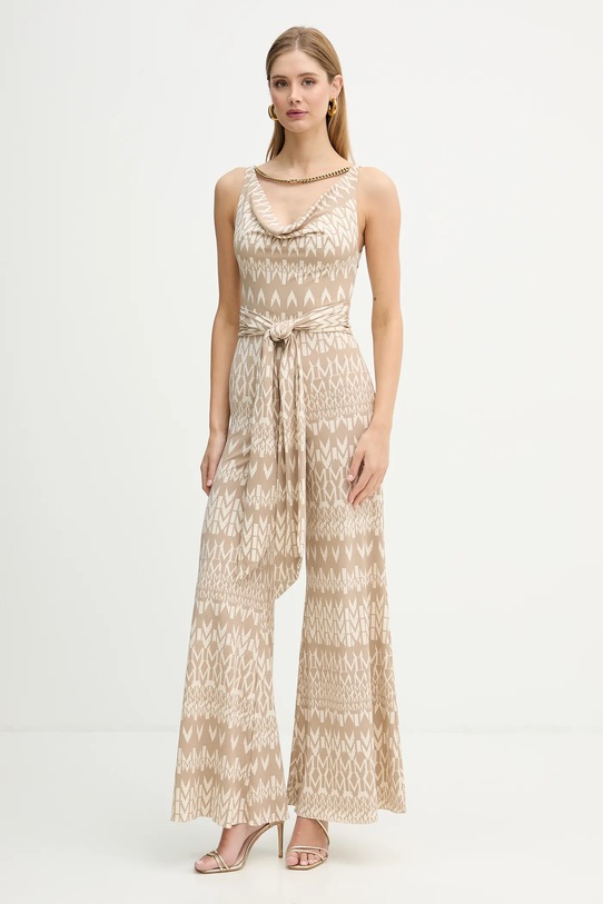 Marciano by Guess kombinezon NEW KIKI wzorzyste beżowy 5YGD35.6354A