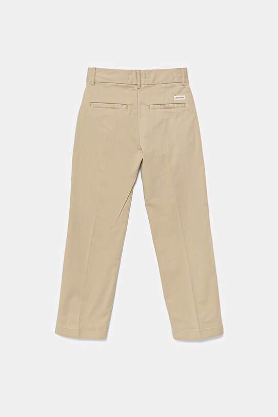Calvin Klein Jeans spodnie CHINO IB0IB02093.9BYA beżowy AW25
