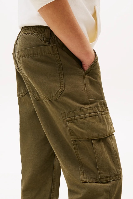 Chłopiec Tommy Hilfiger spodnie KB0KB09693.9BYA zielony