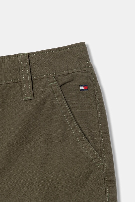 Kalhoty Tommy Hilfiger zelená KB0KB09693.9BYA