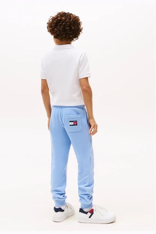 Chłopiec Tommy Hilfiger spodnie dresowe KB0KB09694.9BYA niebieski
