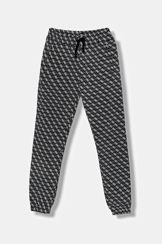 Guess pantaloni de trening din bumbac pentru copii bumbac bleumarin L5YQ15.KA6R4.9BYA