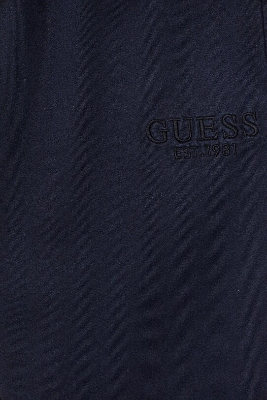 Chłopiec Guess spodnie dresowe bawełniane L5YQ19.KAV34.9BYA granatowy