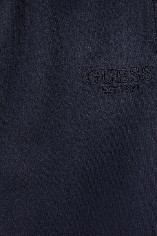 Chłopiec Guess spodnie dresowe bawełniane L5YQ19.KAV34.9BYA granatowy