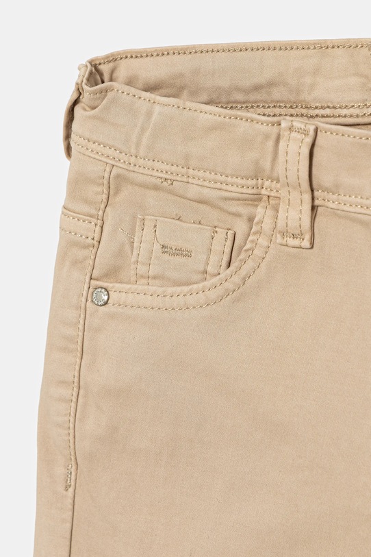Băieți Guess pantaloni de bumbac pentru copii N5YB01.W0160.9BYA bej