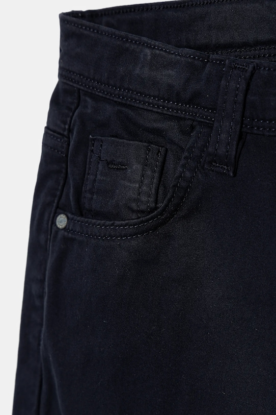 Băieți Guess pantaloni de bumbac pentru copii N5YB01.W0160.9BYA bleumarin