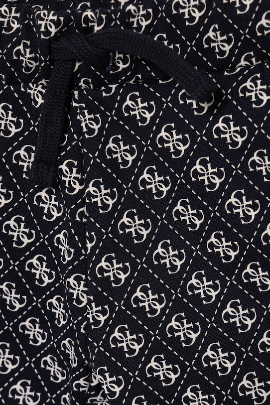 Хлопчик Дитячі бавовняні штани Guess N5YQ15.KA6R4.9BYA темно-синій