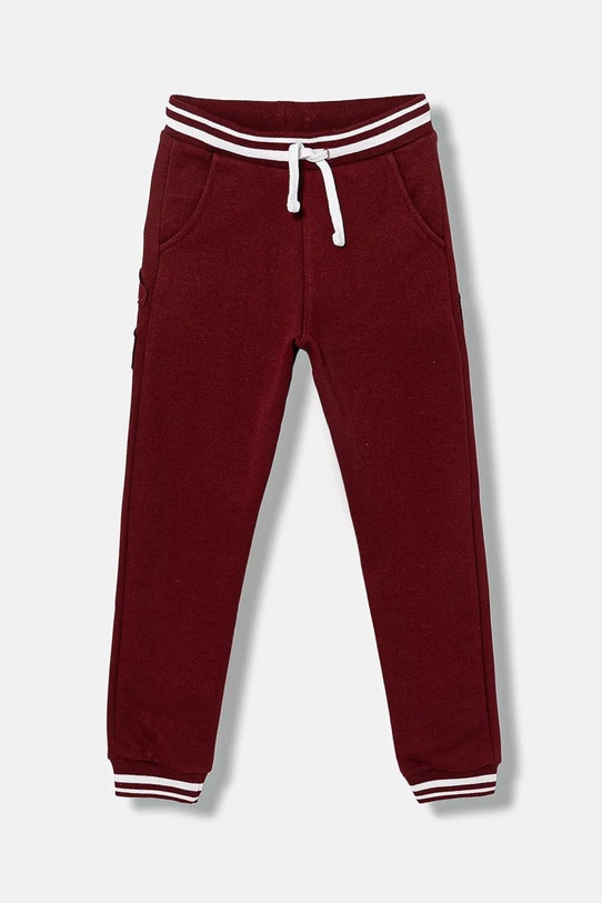 Дитячі спортивні штани Guess трикотаж бордо N5YQ17.K0170.9BYA