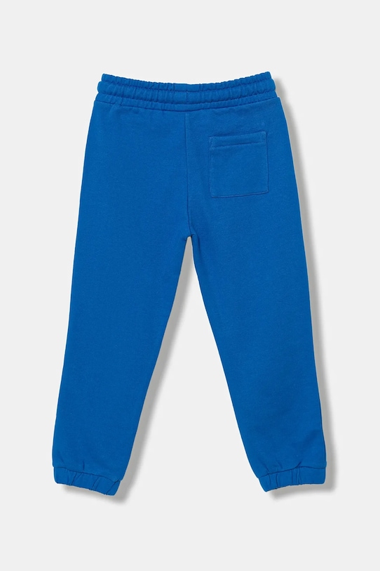 Guess spodnie dresowe bawełniane dziecięce N5YQ18.KAD74.9BYA niebieski AW25