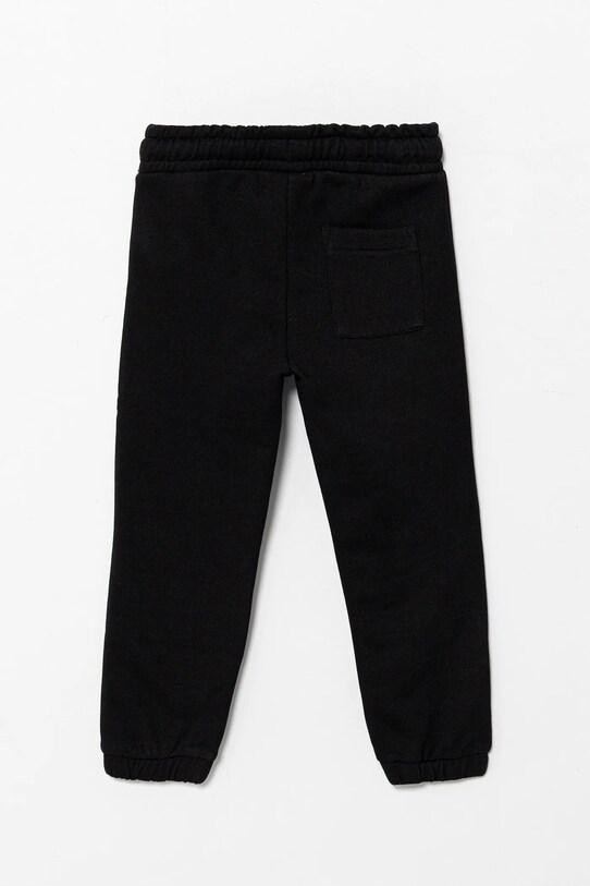 Guess pantaloni de trening din bumbac pentru copii N5YQ18.KAD74.9BYA negru AW25