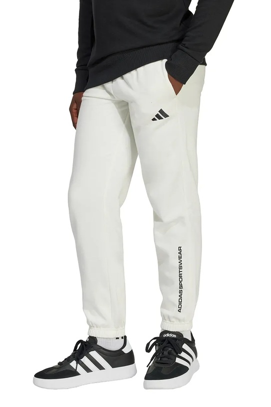 adidas pantaloni de trening pentru copii tricotaj bej KC1178