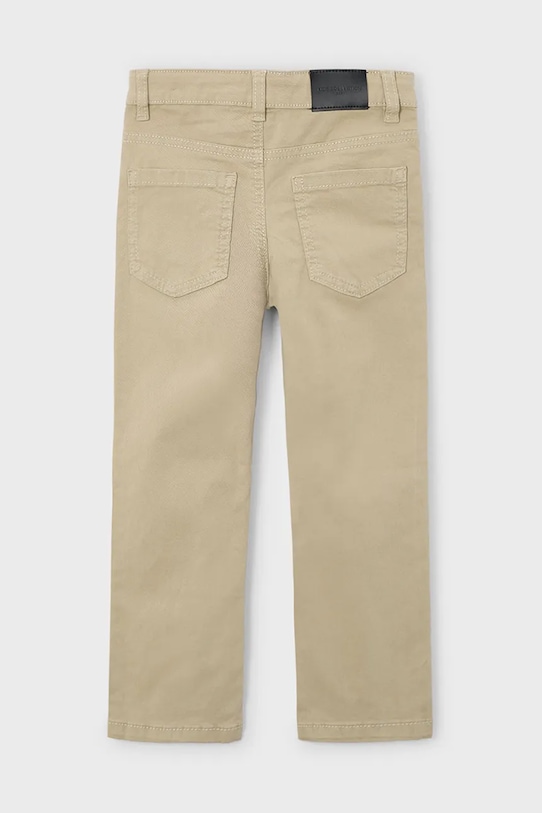 Mayoral pantaloni slim fit basic 517.5A.Mini.9BYA bej AW25