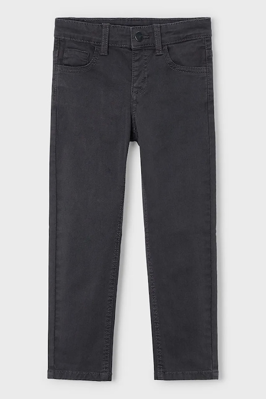 Παντελόνι Mayoral slim fit basic βαμβάκι γκρί 517.5A.Mini.9BYA