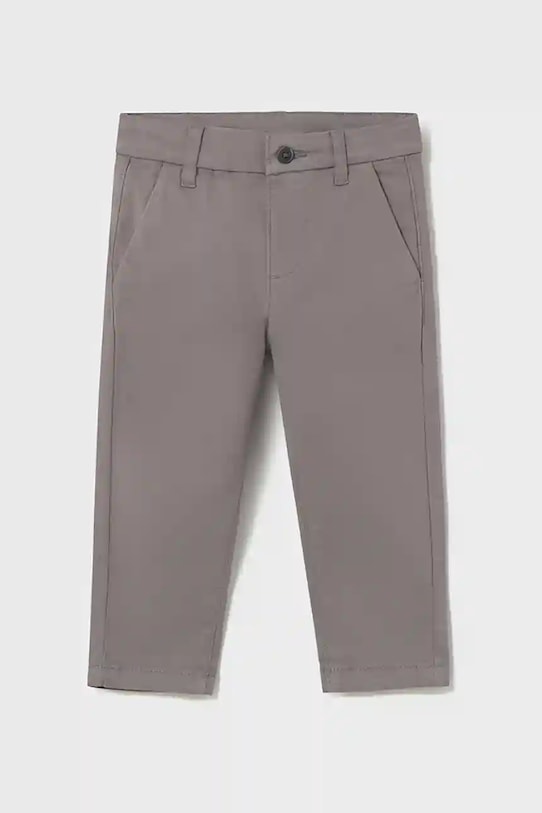 Mayoral pantaloni bebe cu elastan gri 521.3F.Baby.9BYA