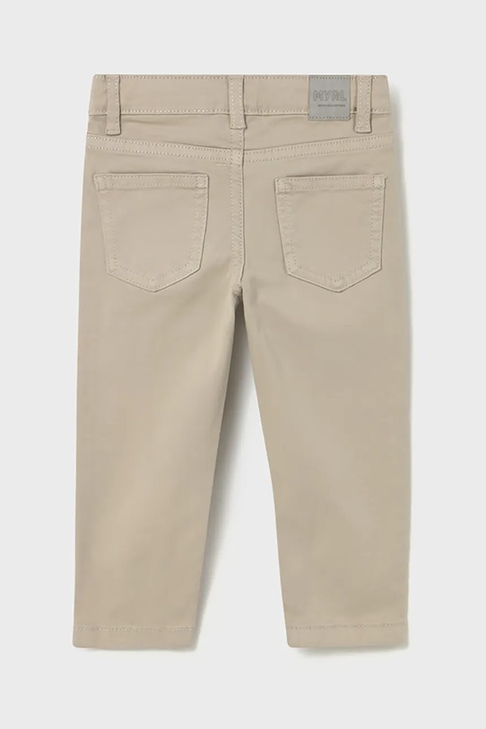 Бебешки панталон Mayoral slim fit basic 563.3B.Baby.9BYA бежов AW25