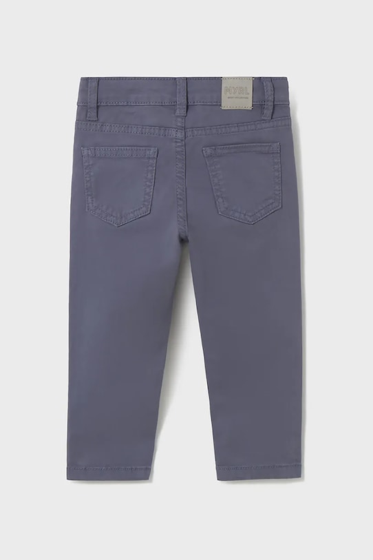 Штани для немовлят Mayoral slim fit basic 563.3B.Baby.9BYA блакитний AW25