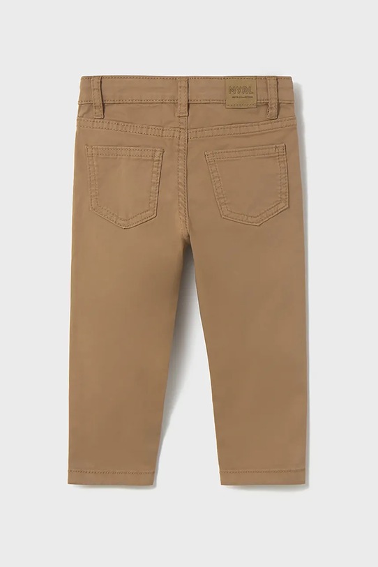 Mayoral pantaloni bebe slim fit basic 563.3B.Baby.9BYA maro AW25