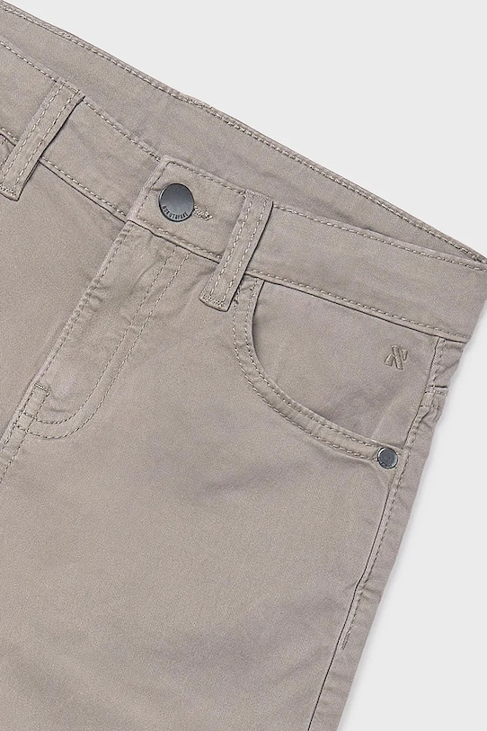 Chlapec Detské nohavice Mayoral slim fit basic 582.7D.Junior.9BYA sivá