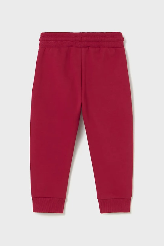 Chłopiec Mayoral spodnie dresowe dziecięce 704.3E.Baby.9BYA czerwony