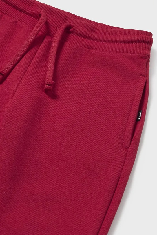 Mayoral spodnie dresowe dziecięce czerwony 704.3E.Baby.9BYA