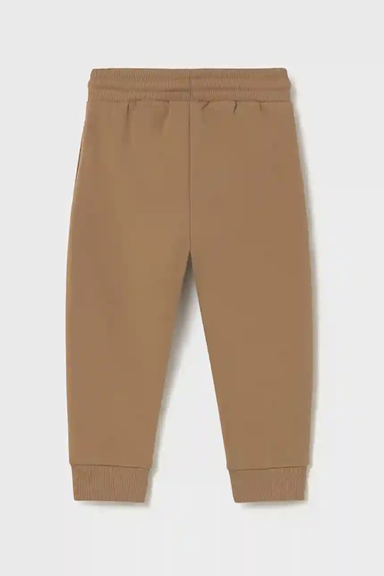 Mayoral pantaloni de trening pentru copii 704.3E.Baby.9BYA maro AW25