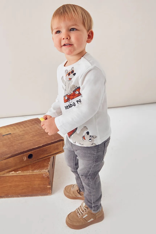 Mayoral longsleeve din bumbac pentru copii 2061.3B.Baby.9BYA