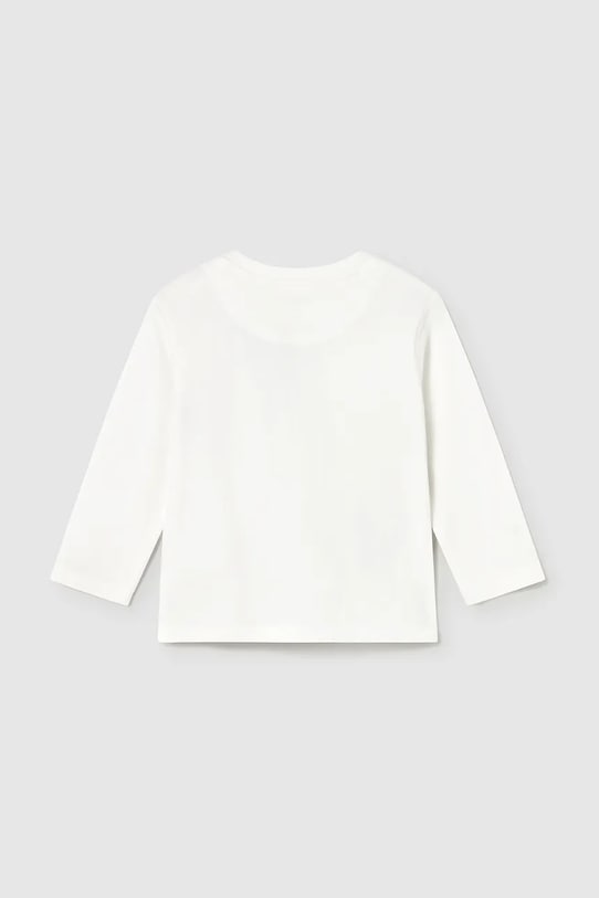 Băieți Mayoral longsleeve din bumbac pentru copii 2061.3B.Baby.9BYA bej