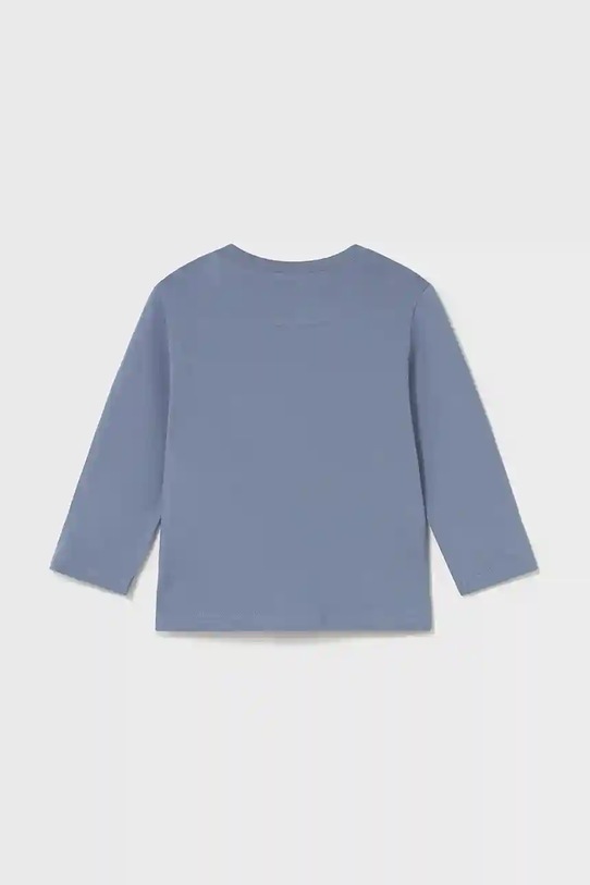 Chłopiec Mayoral longsleeve bawełniany dziecięcy 2061.3B.Baby.9BYA niebieski