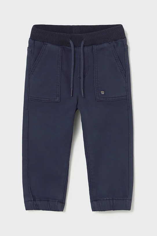 Mayoral spodnie niemowlęce jogger serża soft 2503.3A.Baby.9BYA granatowy AW25