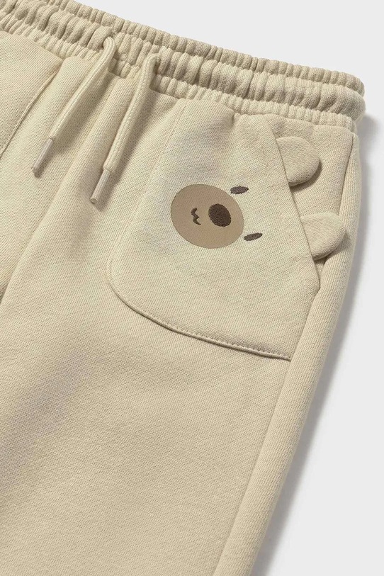 Mayoral pantaloni de trening pentru copii bej 2504.3A.Baby.9BYA