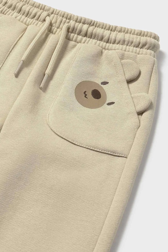 Mayoral pantaloni de trening pentru copii bej 2504.3A.Baby.9BYA