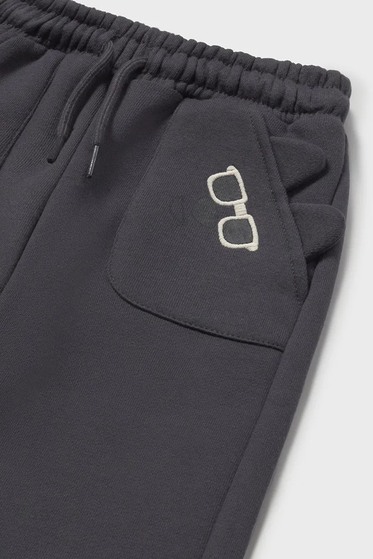 Băieți Mayoral pantaloni de trening pentru copii 2504.3A.Baby.9BYA negru